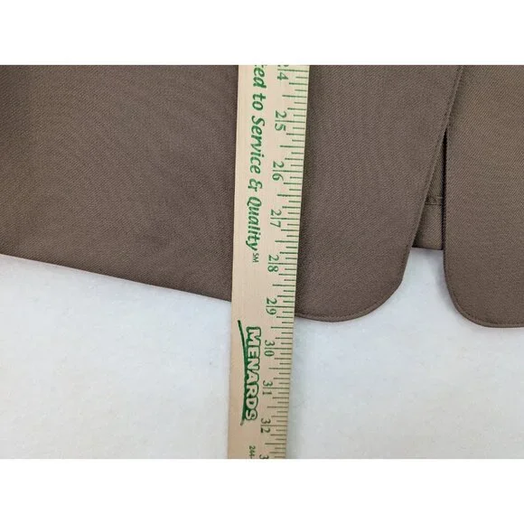 Alfred Dunner Women's Blazer Jacket Size 8 Beige Unlined Lightweight - Picture 9 of 14